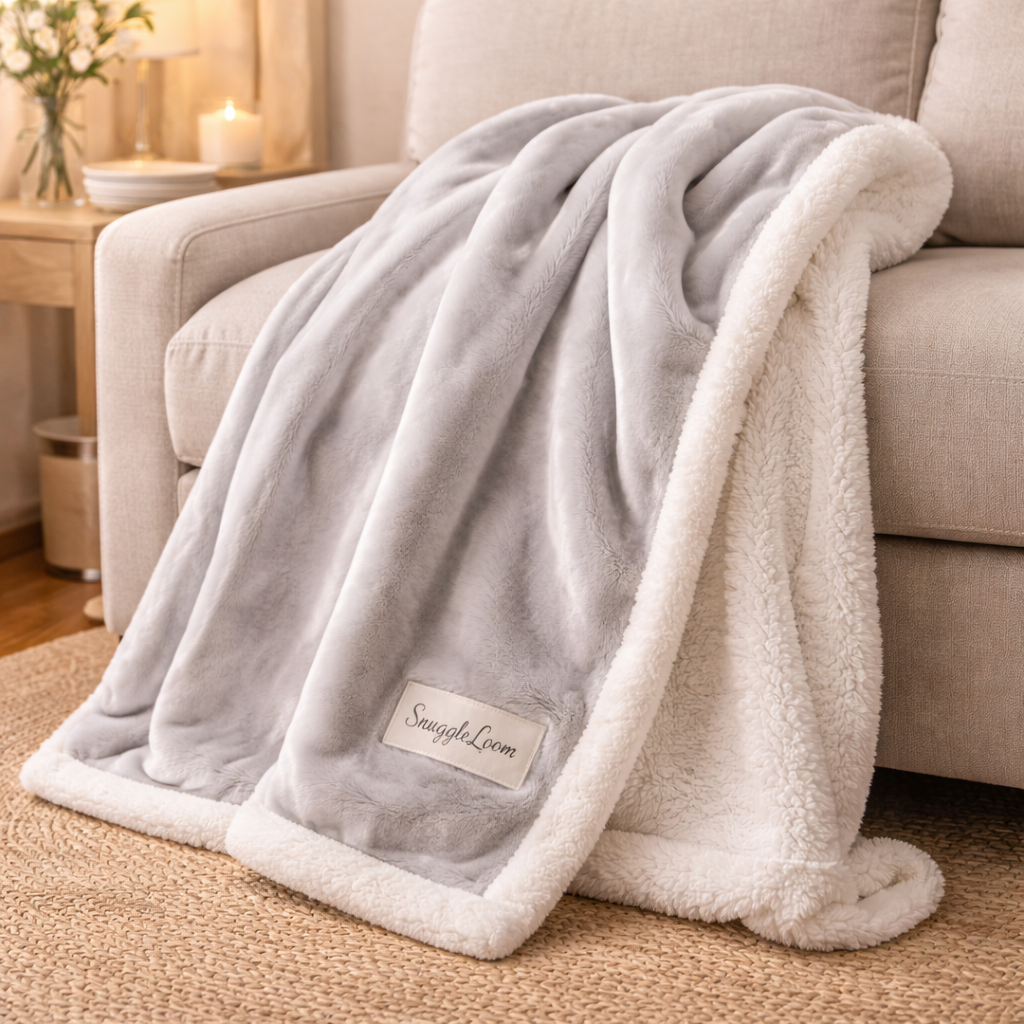 SnuggleLoom Soft Plush Throw
