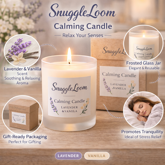SnuggleLoom Calming Candle