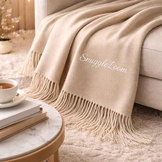 SnuggleLoom Cashmere Throw
