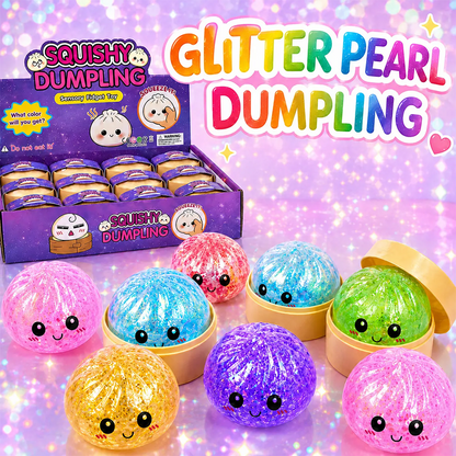 🌈 Sparkling Halloween Ghost Squeeze Toy | Soft Stress-Relief Toy | Portable Hand-Held Stress Reliever