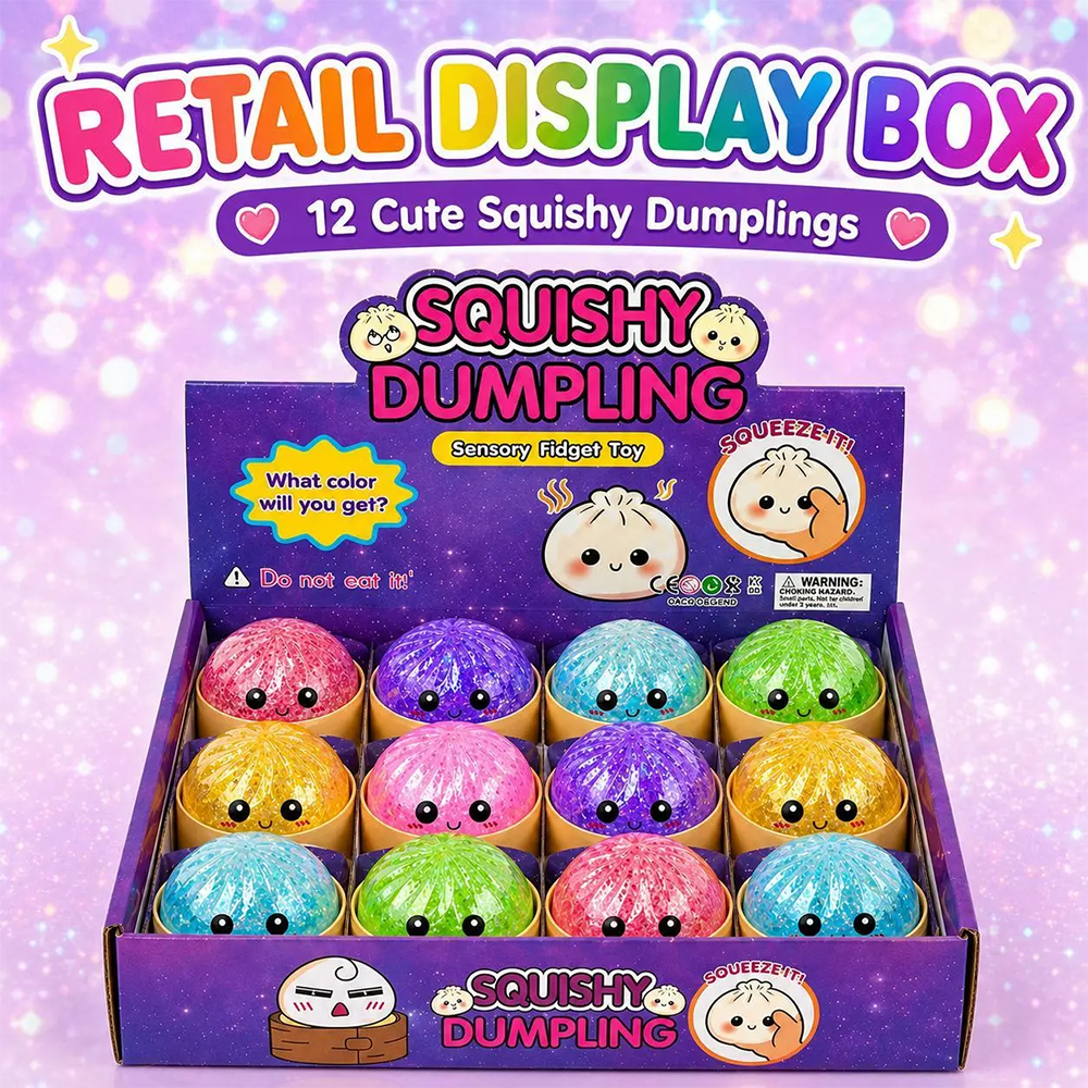 🌈 Sparkling Halloween Ghost Squeeze Toy | Soft Stress-Relief Toy | Portable Hand-Held Stress Reliever
