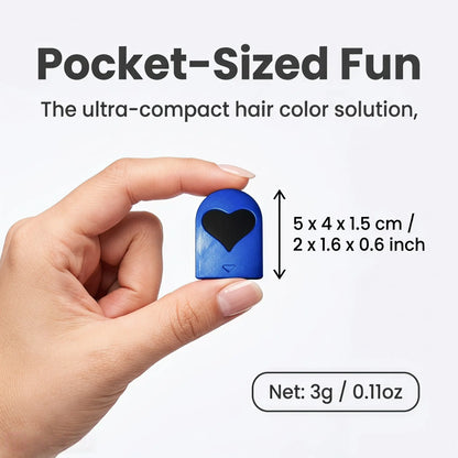 Washable Temporary Hair Chalk Set - Portable, Non-toxic Hair Color Powder for Sports Events, Festivals, Cosplay campingessentials