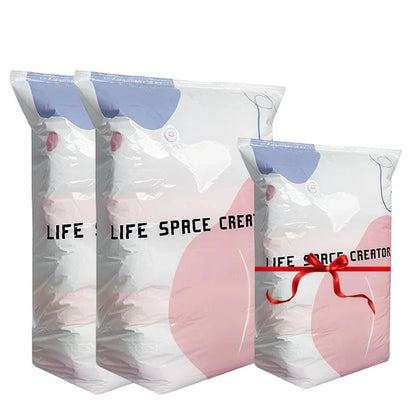 👑LAST DAY: 80% OFF⏰ High-capacity vacuum bags – No pump needed! 🎁